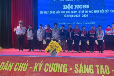 TRƯỜNG TH & THCS XUÂN KHÊ VINH DANH HỌC SINH ĐẠT GIẢI TRONG KỲ THI HỌC SINH GIỎI CẤP TỈNH NĂM HỌC 2025-2026